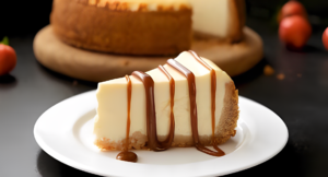 caramel cheesecake