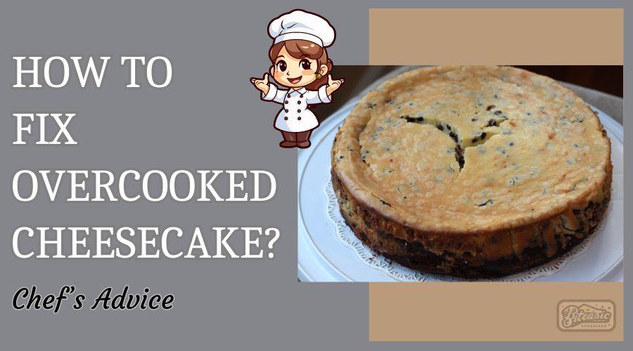 How to fix overcooked cheesecake? Chef’s Advice